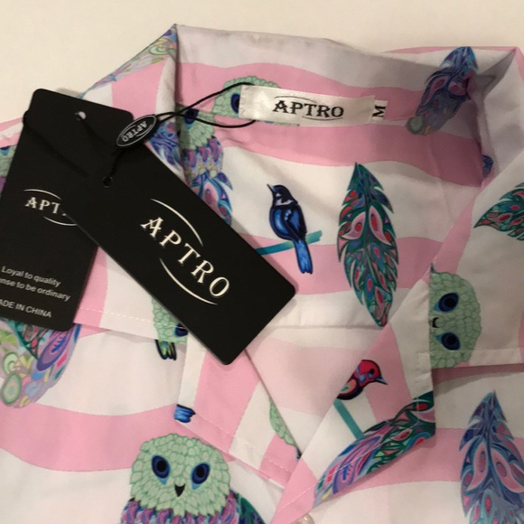 NWT Aptro button up shirt - Picture 2 of 3